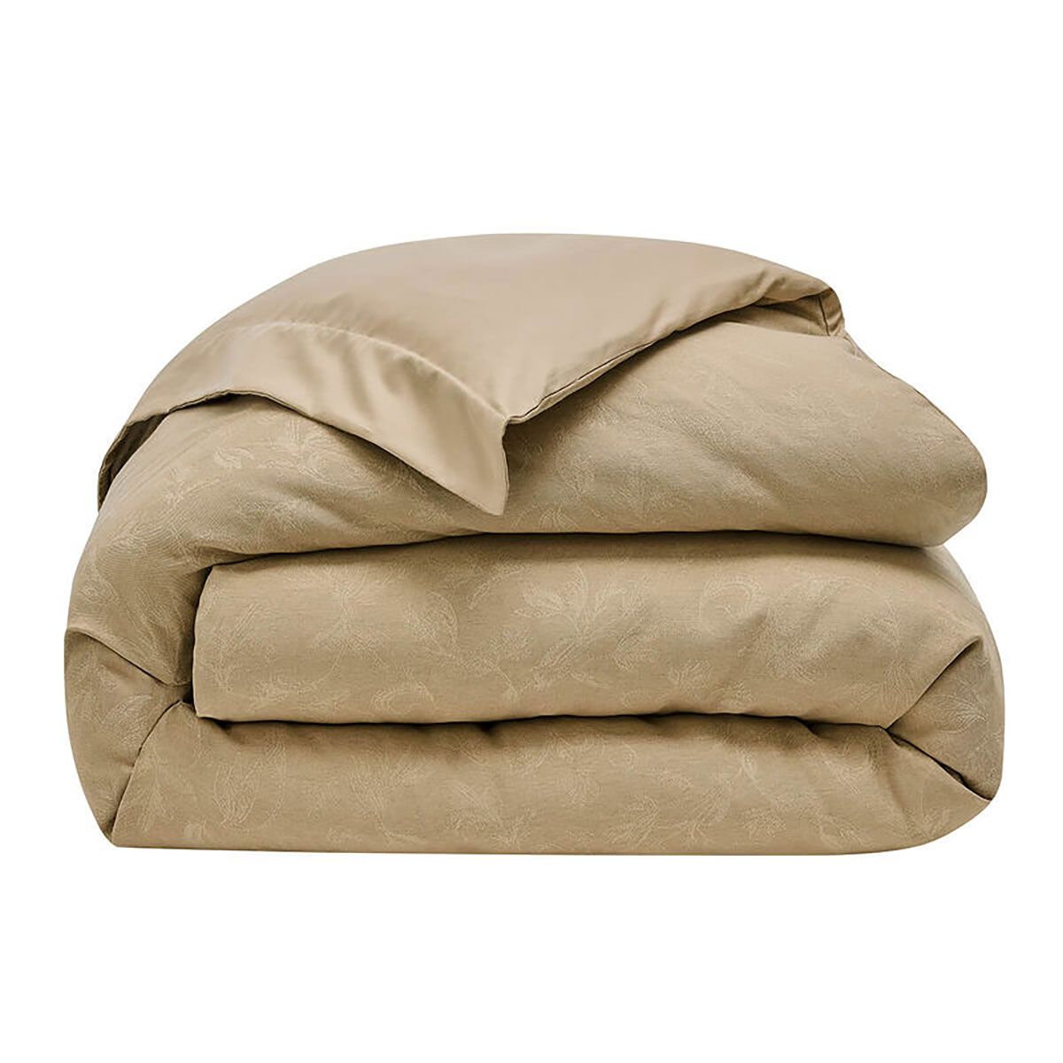 Le Jacquard Francais Arabesque Duvet Cover Beige 61 x 87 Inch, MPN: 21491