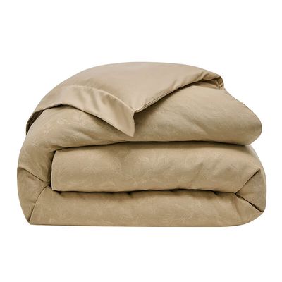 Le Jacquard Francais Arabesque Duvet Cover Beige 61 x 87 Inch, MPN: 21491