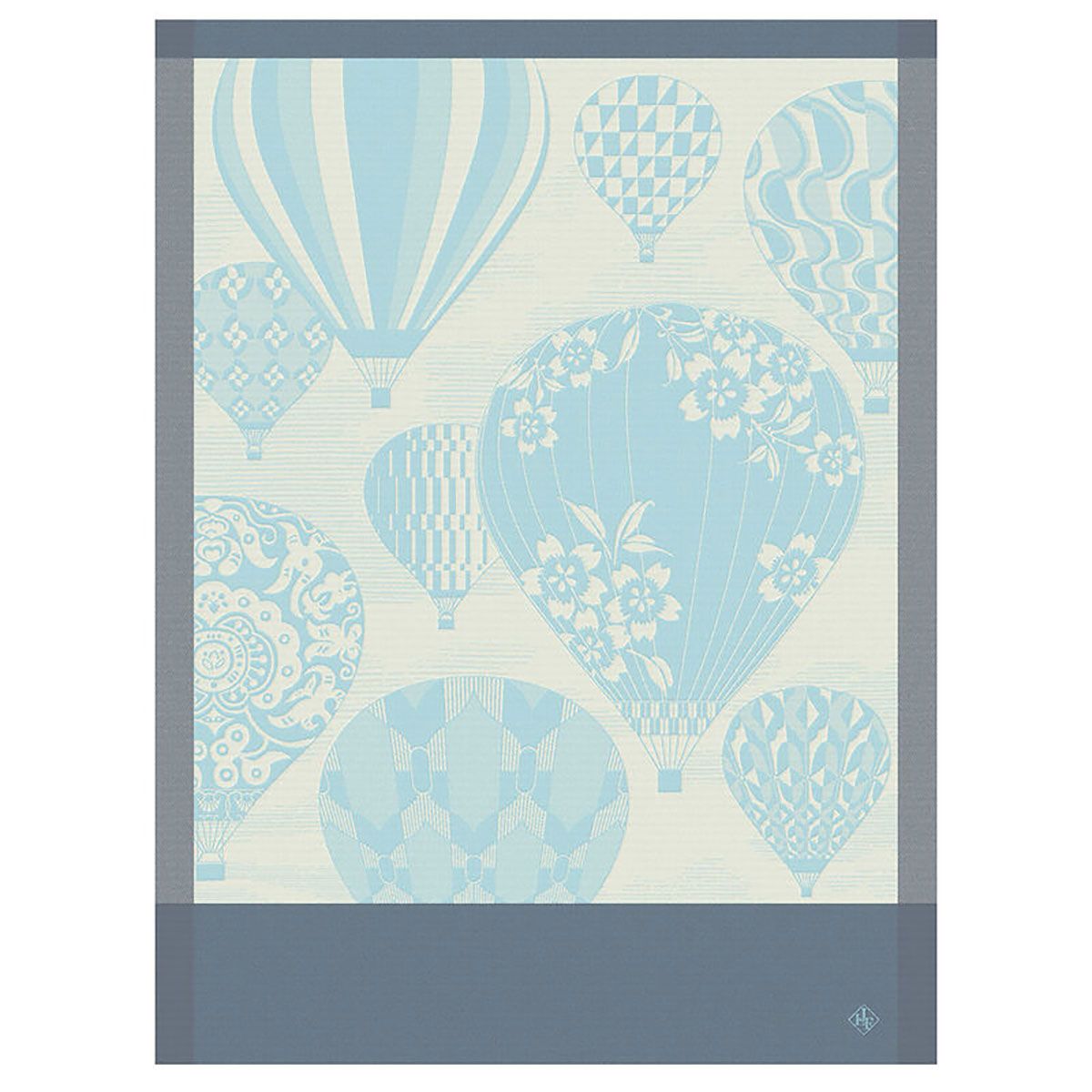 Le Jacquard Francais Cappadoce Tea Towel Blue 24 x 31 Inch Set of 4, MPN: 30417