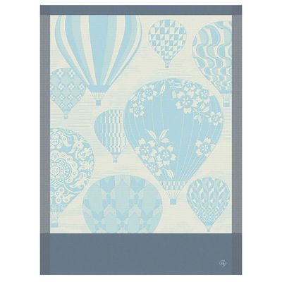 Le Jacquard Francais Cappadoce Tea Towel Blue 24 x 31 Inch Set of 4, MPN: 30417
