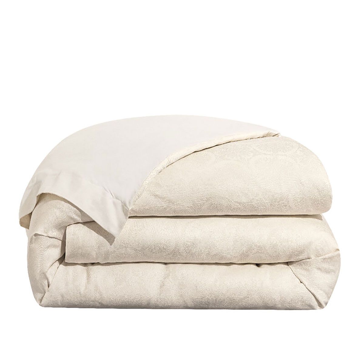 Le Jacquard Francais Victoria Duvet Cover Beige 102 x 94 Inch, MPN: 29773