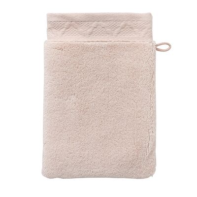 Le Jacquard Francais Caresse Wash Mitt Pink 6 x 7 Inch Set of 4, MPN: 30749