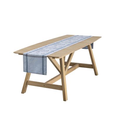 Le Jacquard Francais A Lorangerie Runner Blue 20 x 59 Inch, MPN: 30561