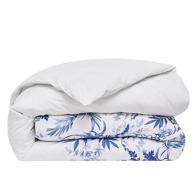 Le Jacquard Francais Jardin Deden Duvet Cover Blue 88 x 92 Inch Queen , MPN: 29634