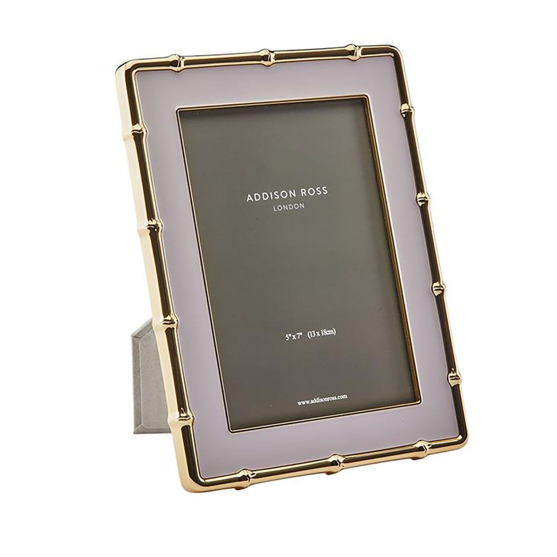 Addison Ross London Zinc 5x7 Gold Bamboo Pale Pink Picture Frame, MPN: FR6552
