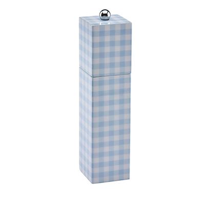 Addison Ross London Lacquer 22cm Gingham Grinder Blue, MPN: GN1004