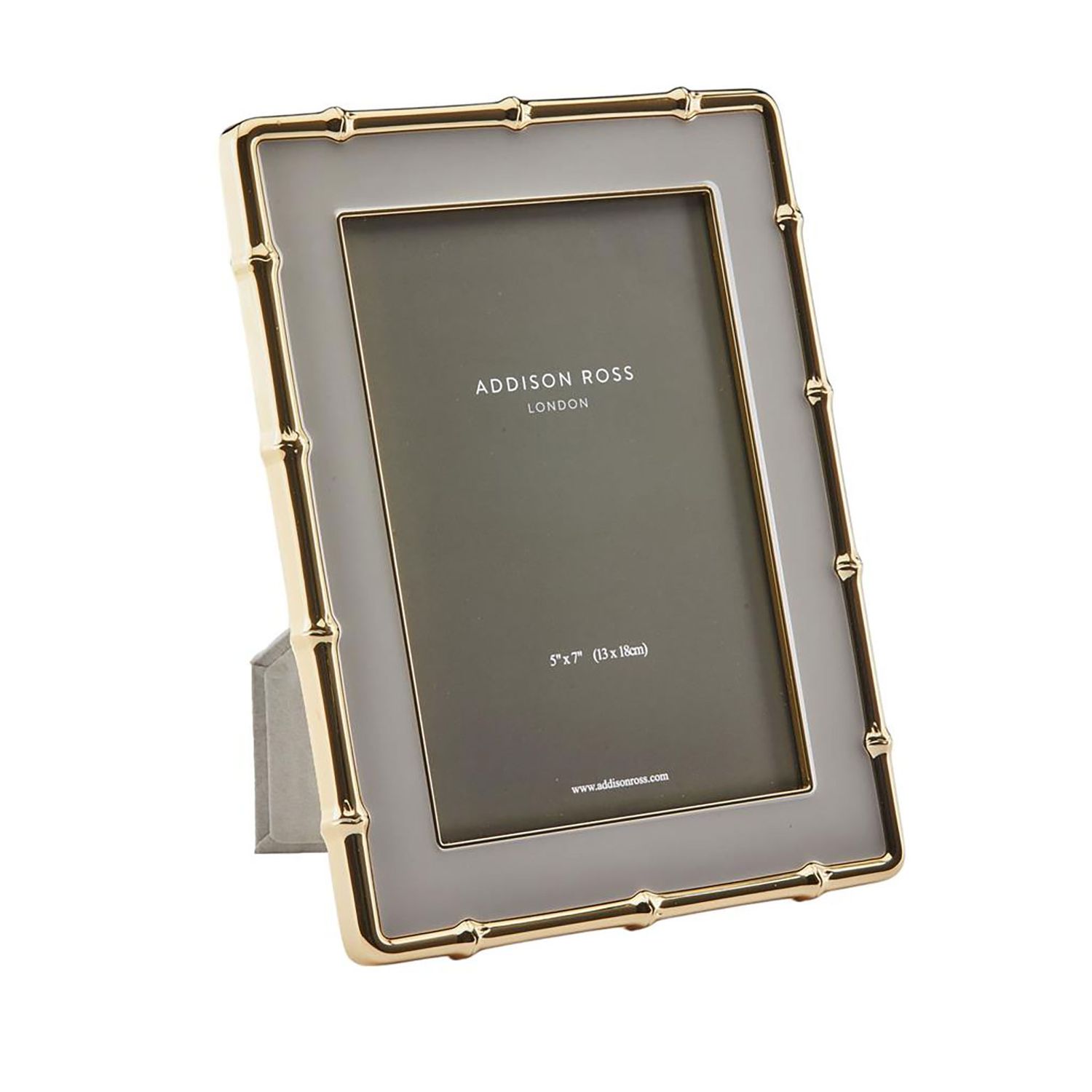 Addison Ross London Zinc 5x7 Gold Bamboo Chiffon Picture Frame, MPN: FR6551
