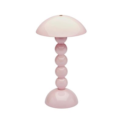 Addison Ross London Lacquer 30cm Bobbin LED Lamp Pale Pink, MPN: LT1007