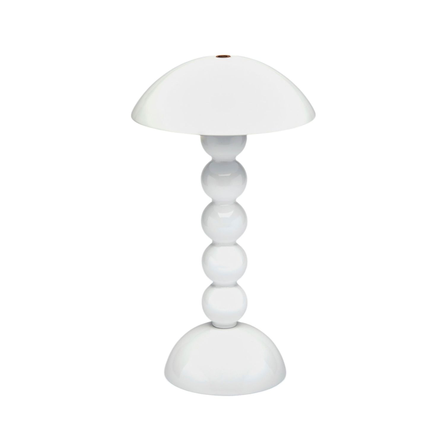 Addison Ross London Lacquer 30cm Bobbin LED Lamp White, MPN: LT1001