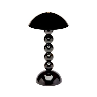 Addison Ross London Lacquer 30cm Bobbin LED Lamp Black, MPN: LT1002
