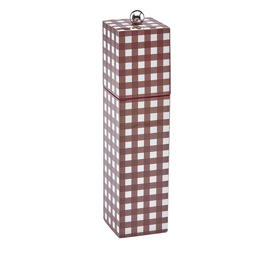 Addison Ross London Lacquer 22cm Gingham Grinder Cherry, MPN: GN1053