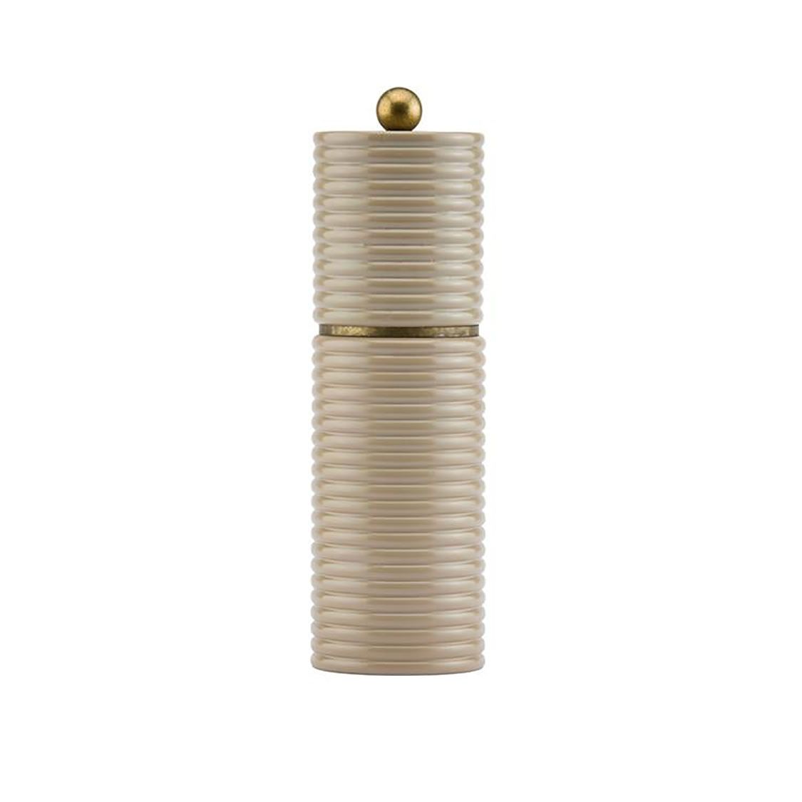 Addison Ross London Lacquer 18cm S&amp;P Grinder Taupe, MPN: SP0601