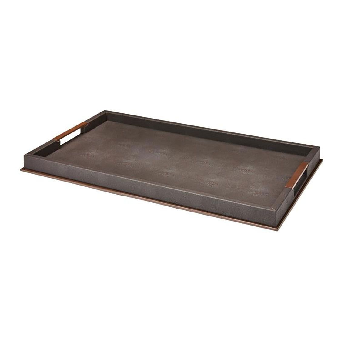 Addison Ross London PU 60cm x 35cm Tray Anthracite, MPN: SP0081