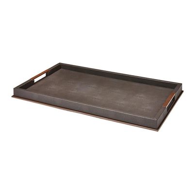 Addison Ross London PU 60cm x 35cm Tray Anthracite, MPN: SP0081