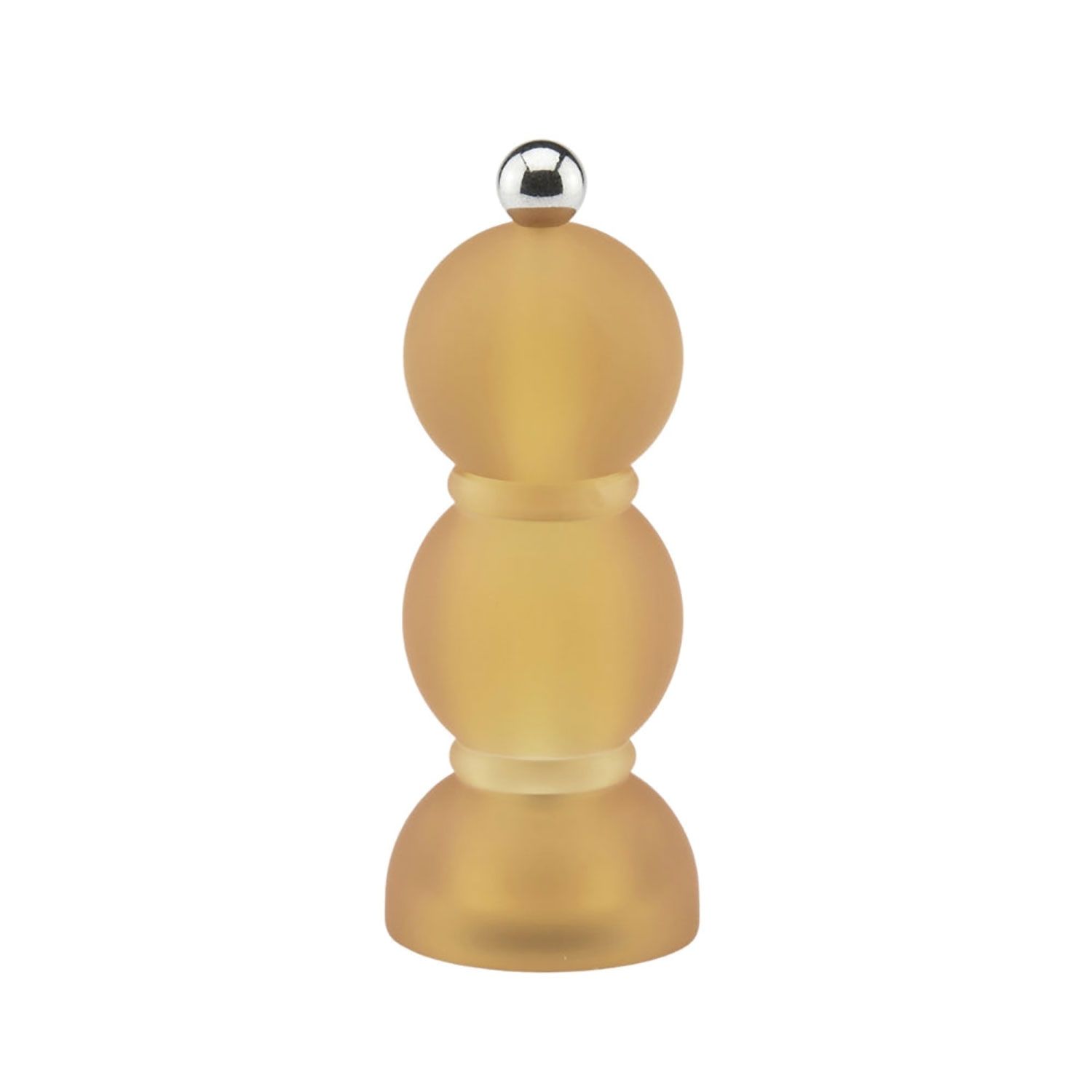 Addison Ross London Acrylic 14cm Grinder Frosty Amber, MPN: GR1925