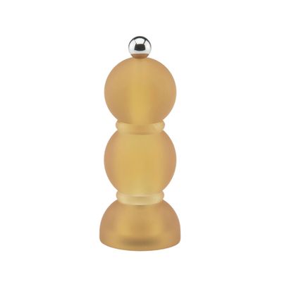 Addison Ross London Acrylic 14cm Grinder Frosty Amber, MPN: GR1925