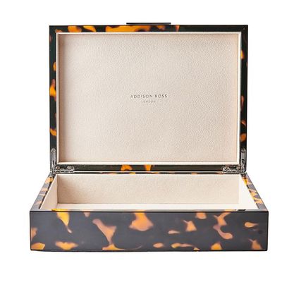 Addison Ross London Laquer 8x11 Large Box Brown, MPN: BX1580