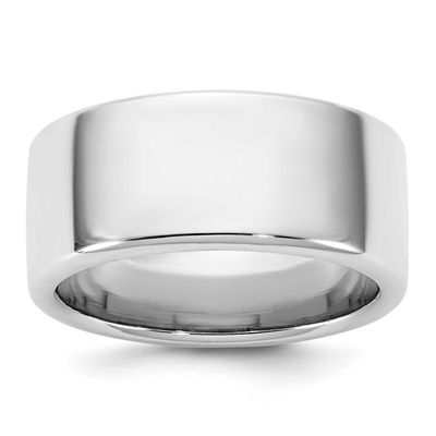 9mm European Comfort Fit Band 14k White Gold, WECF090-11.5,