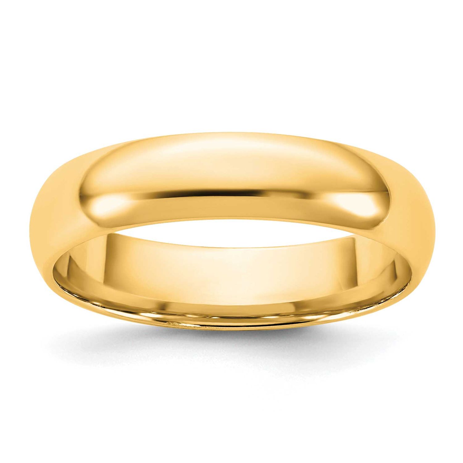 4.5mm Comfort Fit Band 14k Gold, CFL045-7,