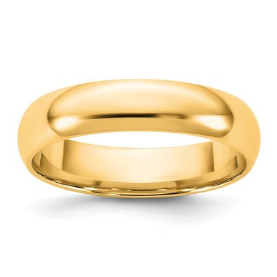 4.5mm Comfort Fit Band 14k Gold, CFL045-7,