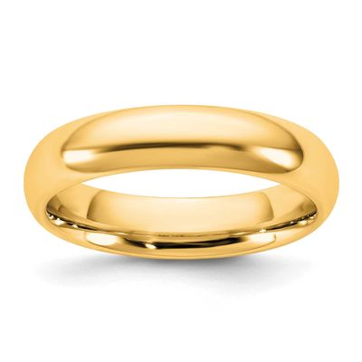 4.5mm Standard Comfort Fit Band 10k Gold, 1CF045-8.5,
