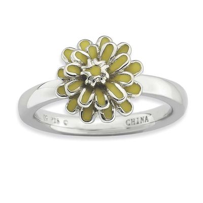 Calendula Ring Sterling Silver, QSK936-9, 886774230917