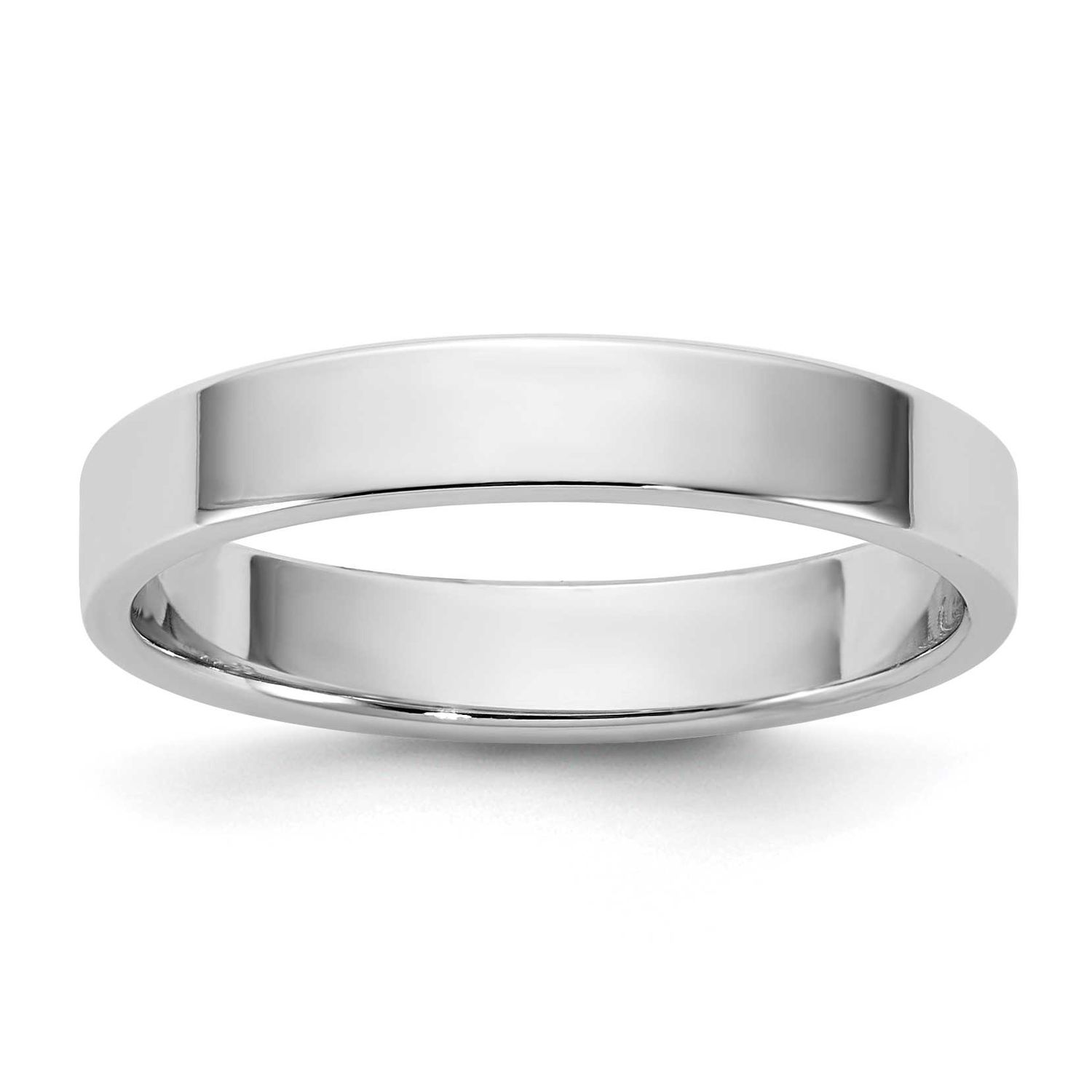 3.5mm Flat Band 14k White Gold, WFLL035-5,
