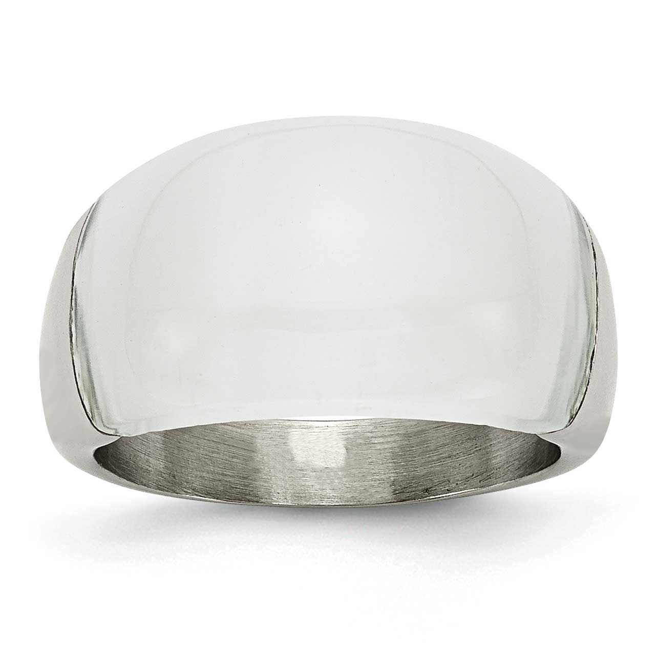 12mm Cat&#39;s Eye Ring Stainless Steel, SR178-6, 883957039664