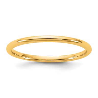 1.5mm Comfort Fit Band 10k Gold, 1CFL015-5,
