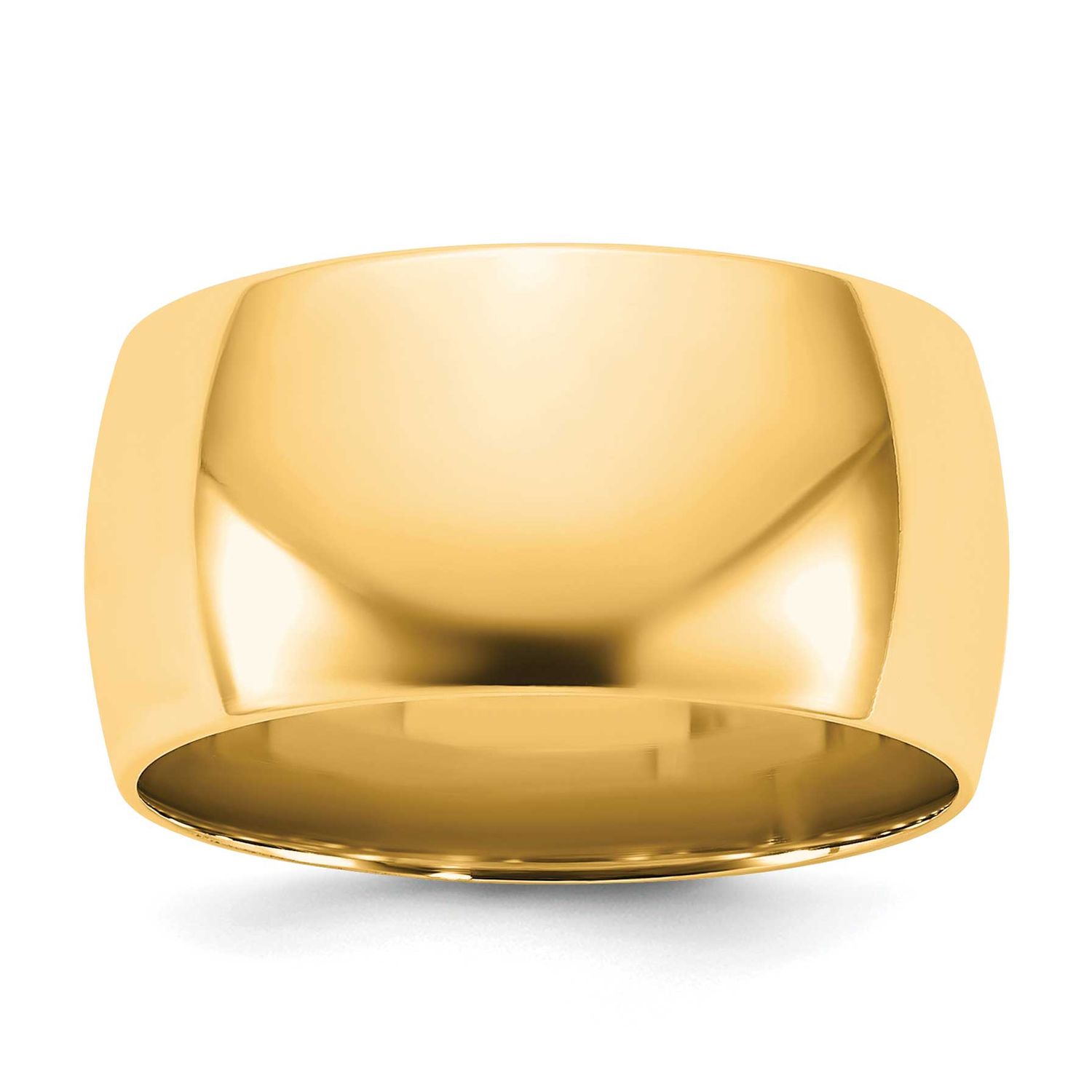 10mm Standard Comfort Fit Band 14k Gold, CF100-10.5,
