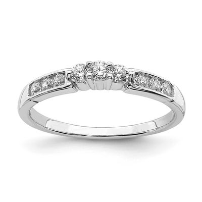 Lab Grown Diamond VS/SI FGH Band 14k White Gold, RM6443B-028-5WLG, 883957808574