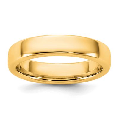 4.5mm European Comfort Fit Band 14k Gold, ECF045-7,