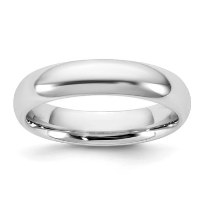 4.5mm Comfort Fit Band 14k White Gold, WCF045-4.5,