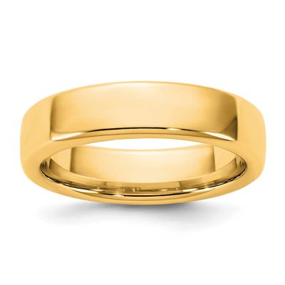 5mm European Comfort Fit Band 14k Gold, ECF050-8,