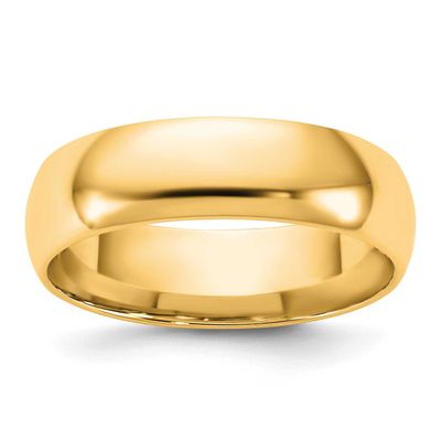 5.5mm Comfort Fit Band 14k Gold, CFL055-8.5,