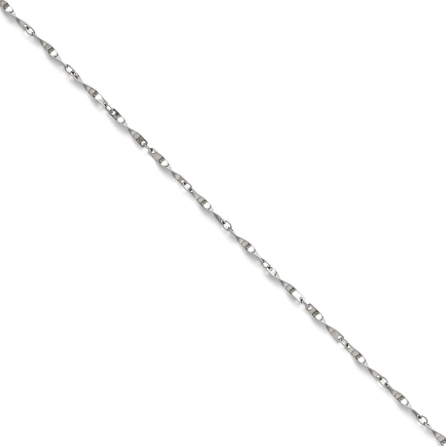Fancy Link Spiral Chain Stainless Steel Polished, SRN1608-9.5, 886774435473
