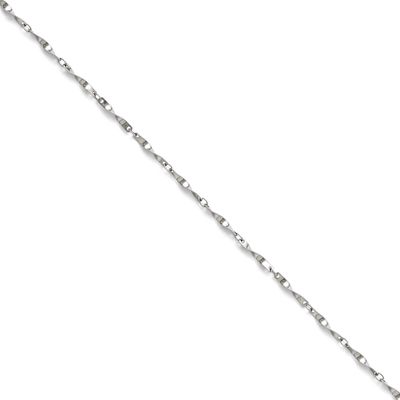 Fancy Link Spiral Chain Stainless Steel Polished, SRN1608-9.5, 886774435473
