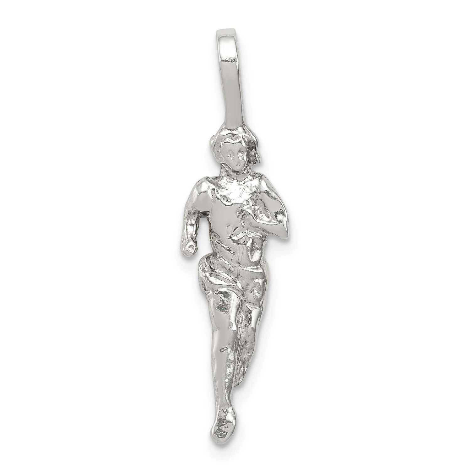 Runner Pendant Sterling Silver, QC758, 883957916965