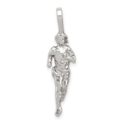 Runner Pendant Sterling Silver, QC758, 883957916965