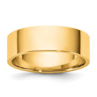 6.5mm Flat Band 14k Gold, FLL065-11.5,