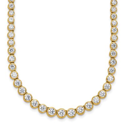 Lab Grown Diamond VS/SI FGH Graduated 2 inch ext. Necklace 14k Gold, PM10003-700-LG,