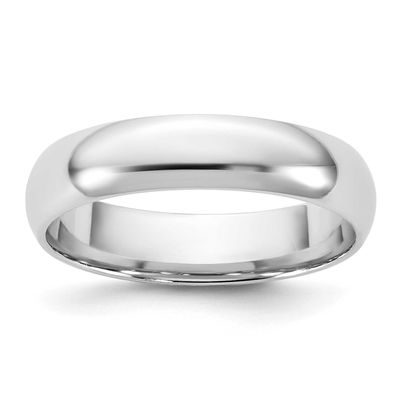 4.5mm Comfort Fit Band 10k White Gold, 1WCFL045-4,