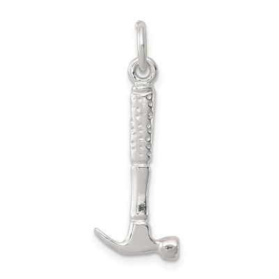 Hammer Charm Sterling Silver, QC3101, 883957907680