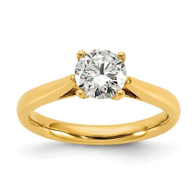 Lab Grown Diamond 1ct Round VS/SI FGH Solitaire Engagement Ring 14k Gold, RM1930E-100-YLG, 88395732…
