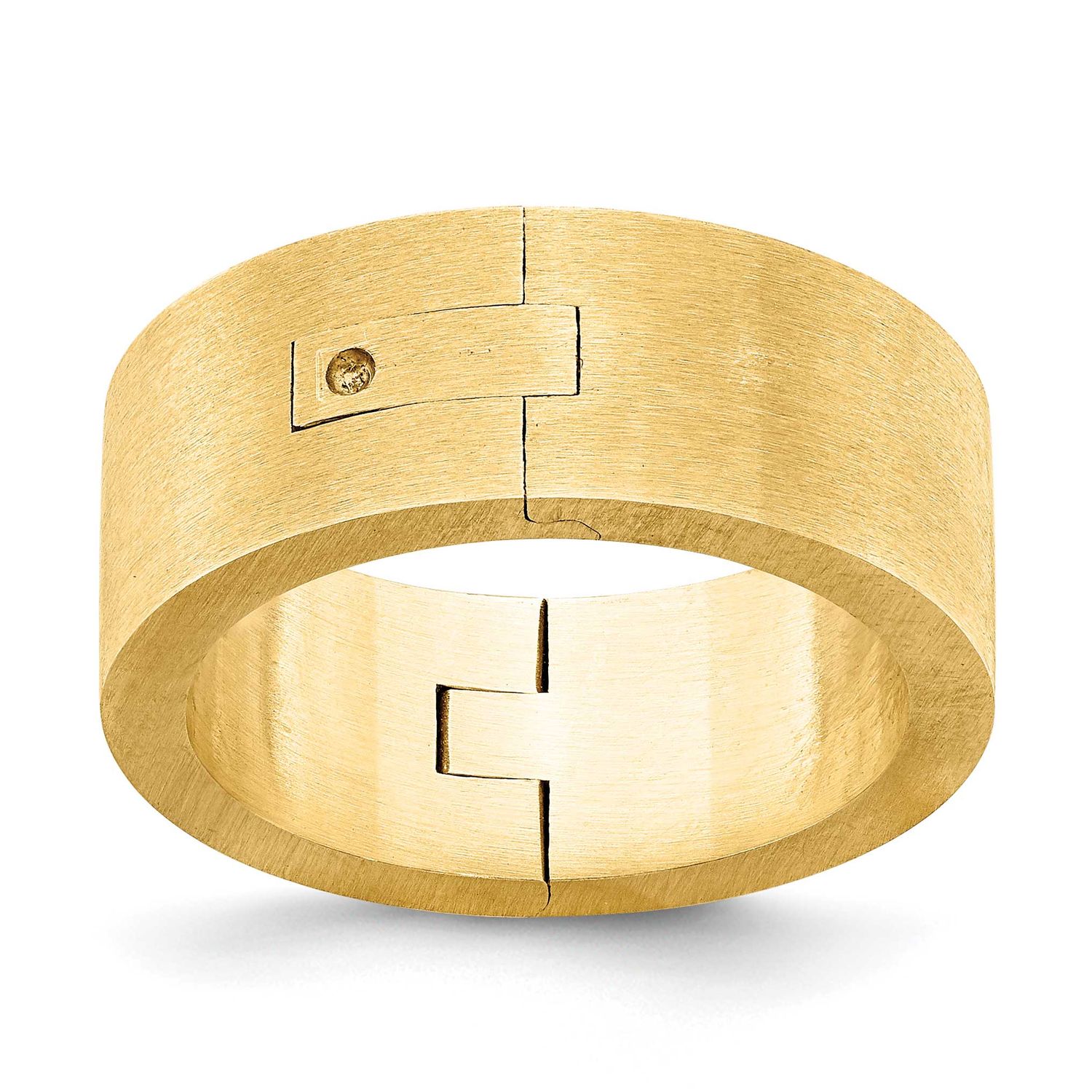 8mm CLIQ Hinged Shank 14k Gold, YGSH131-10, 191101638671