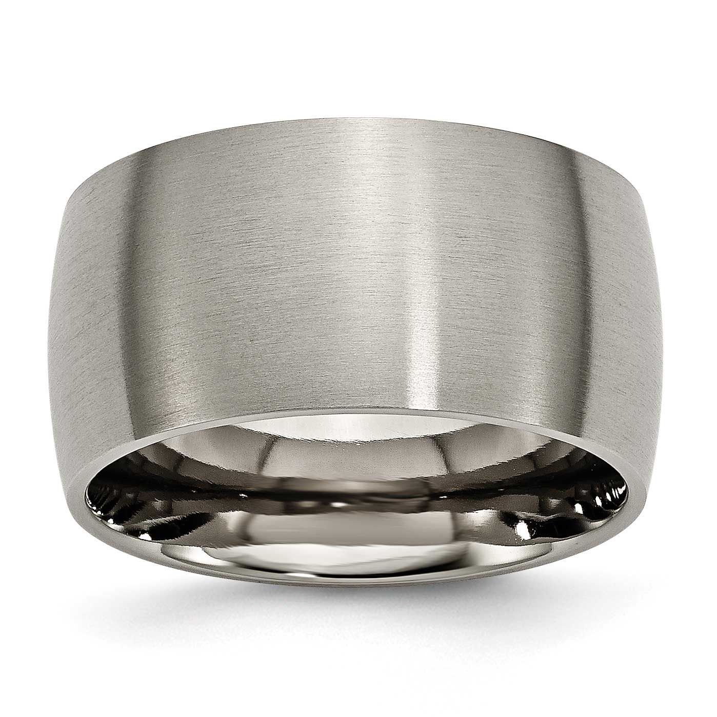 12mm Half Round Band Titanium Brushed, TB116-11.5, 883957762753