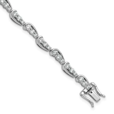 Lab Grown Diamond VS/SI FGH Bracelet 14k White Gold, BM10531-341-WLG,