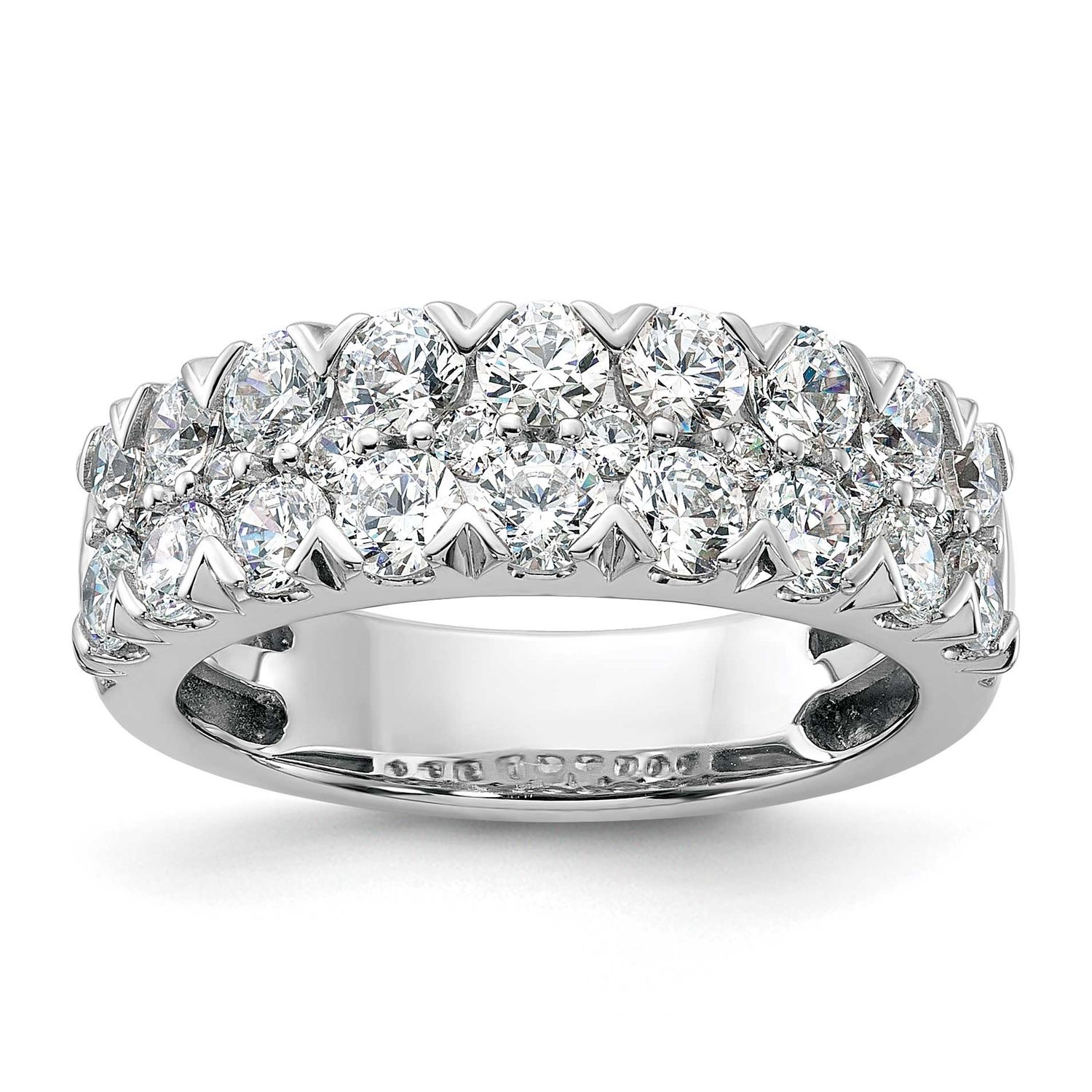 Lab Grown Diamond VS/SI FGH Band 14k White Gold, RM8839-200-7WLG,