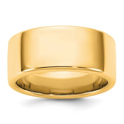 9mm European Comfort Fit Band 14k Gold, ECF090-8,