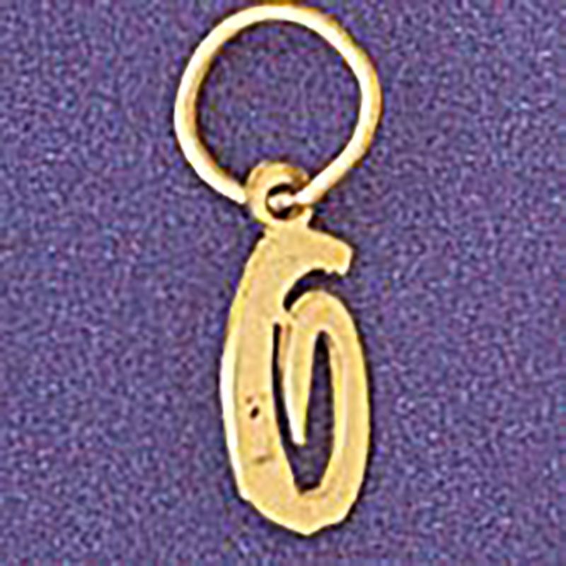 Dazzlers Jewelry Initial O Pendant Necklace Charm Bracelet in Yellow, White or Rose Gold 9562o, MPN…